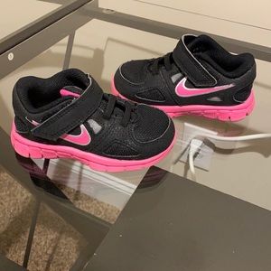 Black and Pink Nikes